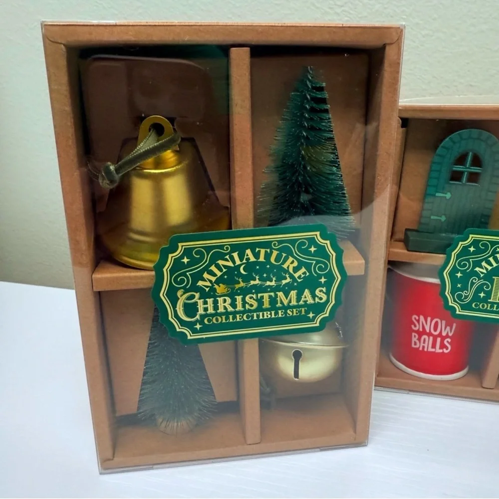 Target Bullseye Playground Full Set of 4 Miniature Collection Sets Holiday 2025